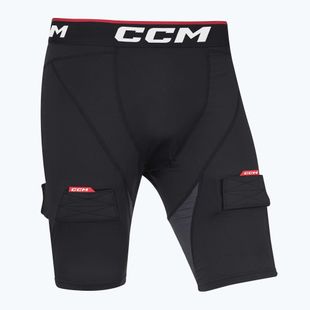 Férfi CCM Ribano Compresion SR hoki rövidnadrág  fekete