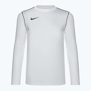 Férfi Nike Dri-FIT Park 20 Crew fehér/fekete/fekete hosszú ujjú labdarúgó cipő