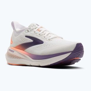 Női futócipők Brooks Glycerin 23 white/mulled grape/clear