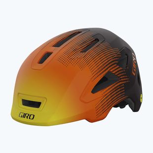Gyerek kerékpáros sisak Giro Scamp II Integrated MIPS matte orange towers