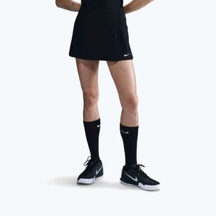 Teniszszoknya Nike Victory Dri-Fit Straight Black/White