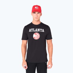 Férfi New Era NOS NBA Regular Atlanta Hawks póló fekete