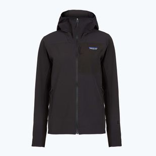 Női softshell dzseki  Patagonia R1 CrossStrata Hoody black