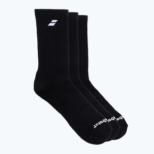Zokni Babolat 3 darab black/black