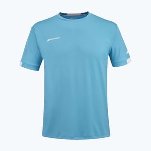 Babolat Play Crew Neck Jr gyermek póló ciánkék