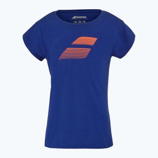 Babolat Exercise Cotton Jr gyermek póló sodalit kék
