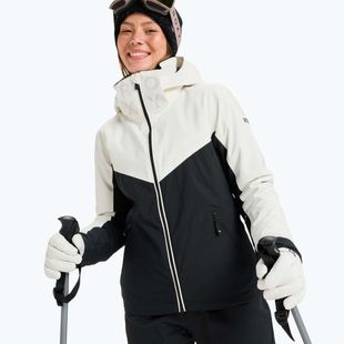 Női snowboarddzseki ROXY Free Jet Block true black