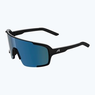 Napszemüveg Alpina Lumin black matt/blue mirror