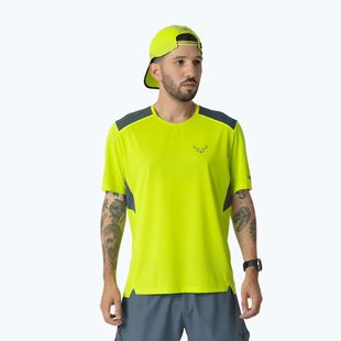 Férfi futópóló DYNAFIT Sky ultra yellow