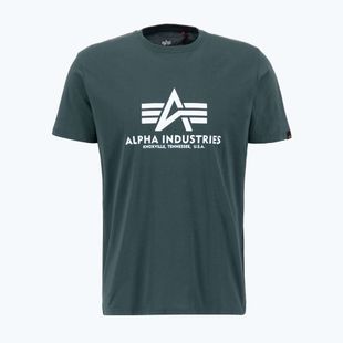 Alpha Industries férfi Basic tengerészgyári zöld póló