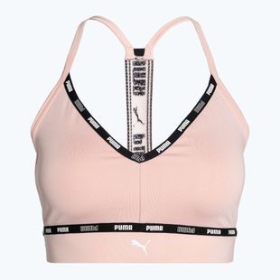 PUMA Low Impact Puma Strong Strappy fitness melltartó rózsaszín 522225 66