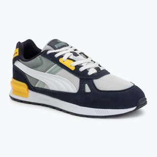 PUMA Graviton Pro férfi cipő tollszürke/puma fehér/új tengerészgyalogság/zöld hold