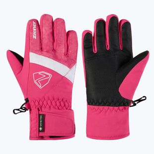 Gyerek síkesztyű ZIENER Leif GTX-Z tie-dye pop pink