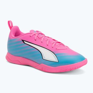 Gyerek focicipő PUMA Ultra 6 Play It Jr poison pink/puma wht/sun stream/bright aqua/puma blk