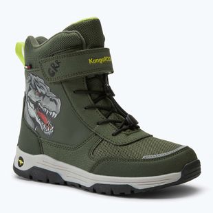 KangaROOS K-MJ Edison EV RTX SL olíva / limetta dino junior hócipő K-MJ Edison EV RTX SL olíva / limetta dino junior hócipő