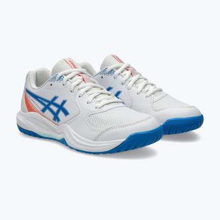 Gyerek teniszcipő ASICS Gel-Dedicate 9 GS white/directoire blue