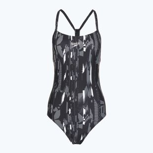 Speedo női egyrészes fürdőruha Allover Rippleback fekete