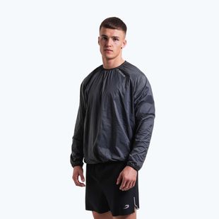 Férfi pulóver Boxraw Genaro Sweatshirt charcoal