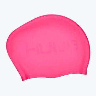 HUUB úszósapka hosszú haj neon rózsaszínű