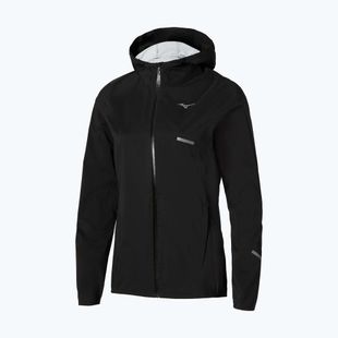 Női futódzseki Mizuno Trail Waterproof 20K Hooded black
