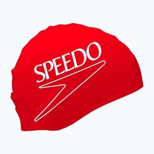 Úszósapka Speedo Printed Biofuse Speedo Red/White