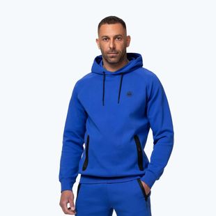 Férfi pulóver Pitbull Dogwood Hooded Sweatshirt imperial blue