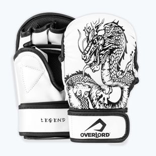Grappling kesztyű Overlord MMA Legend fehér