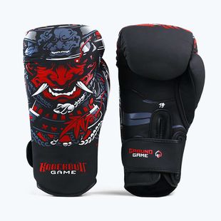 Boxkesztyű Ground Game Samurai fekete 21BOXGLOSAM10