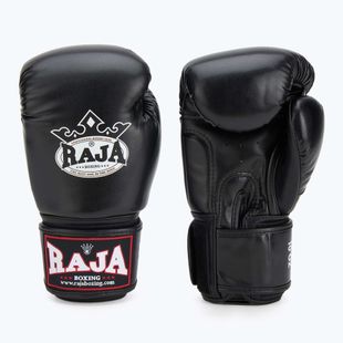 RAJA BOXING Single Semi bőr bokszkesztyű fekete