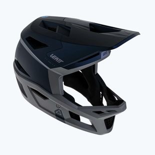 Kerékpáros sisak Leatt MTB Gravity 4.0 V26 stealth black/grey