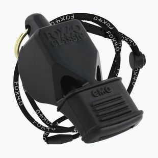 Síp zsinórral Fox 40 Classic CMG Safety fekete 9603