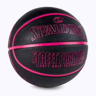 Spalding Phantom kosárlabda fekete és rózsaszín 84385Z