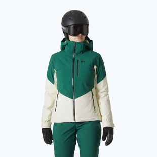 Női sí dzseki Helly Hansen Alphelia smaragd hó