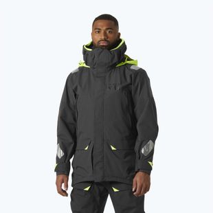 Helly Hansen Skagen Offshore férfi esőkabát ébenfekete színű