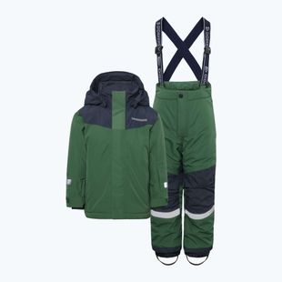 Gyermek sífelszerelés szett Didriksons Skare pine green
