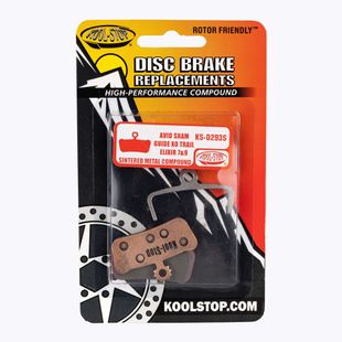 Kool-Stop fékbetétek szinterezett barna D293S