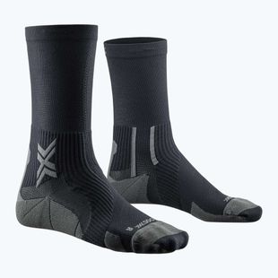 Férfi futózokni X-Socks Run Perform Crew black/charcoal