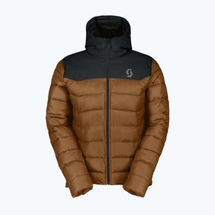 Férfi bélelt kabát SCOTT Insuloft Warm black/bread brown