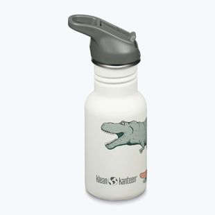 Klean Kanteen Flip Seal Sport Cap Straw 355 ml dino skate gyermek utazó palack