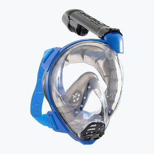 Teljes arcot fedő búvármaszk sznorkelezéshez Cressi Komodo Full Face blue/black