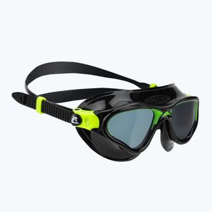 Úszómaszk Cressi Cobra black/black/lime smoked