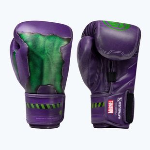 Hayabusa boxkesztyű Marvel's Hulk lila/zöld