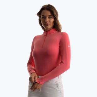 Női thermo pulóver Fischer Enbasis Pro calypso coral