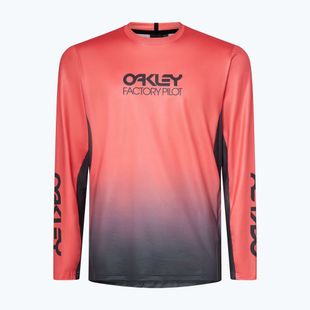 Férfi kerékpáros hosszú ujjú felső Oakley Maven Coast 2.0 gradient paloma/black