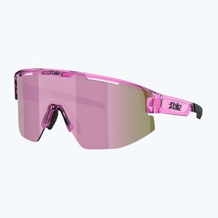 Napszemüveg Bliz Matrix Small transparent pink/brown rose multi