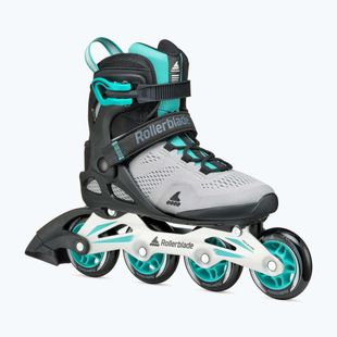 Női görkorcsolya Macroblade 80 W szürke/teal kék