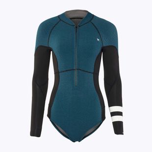 Hurley Advant Texture 2/2 mm-es női búvárruha fekete/skyblue