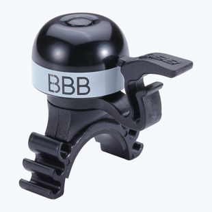 BBB Cycling MiniFit fekete / fehér kerékpáros csengő
