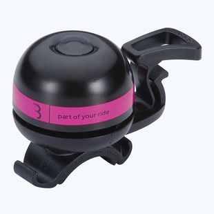 BBB Cycling EasyFit Deluxe rózsaszín kerékpáros csengő