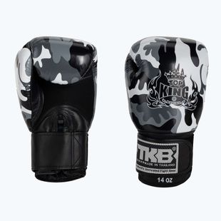 Top King Muay Thai Empower ökölvívókesztyű szürke TKBGEM-03A-GY